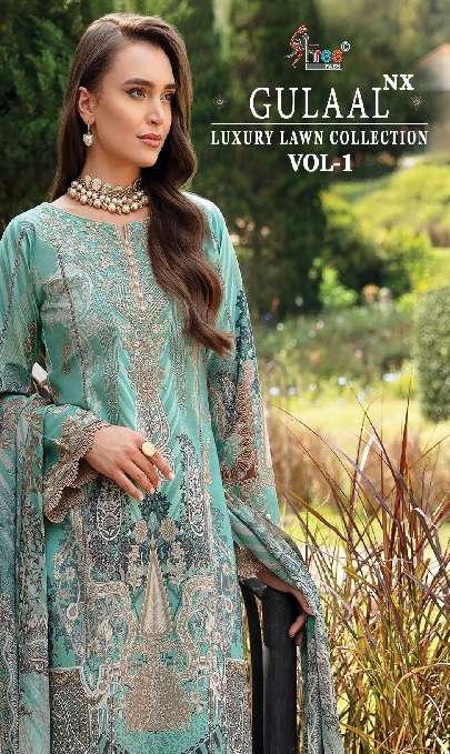 GULAAL LUXURY LAWN COLLECTION VOL-01 nx by Shree